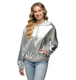 Jasje Rave Metallic Zilver Dames
