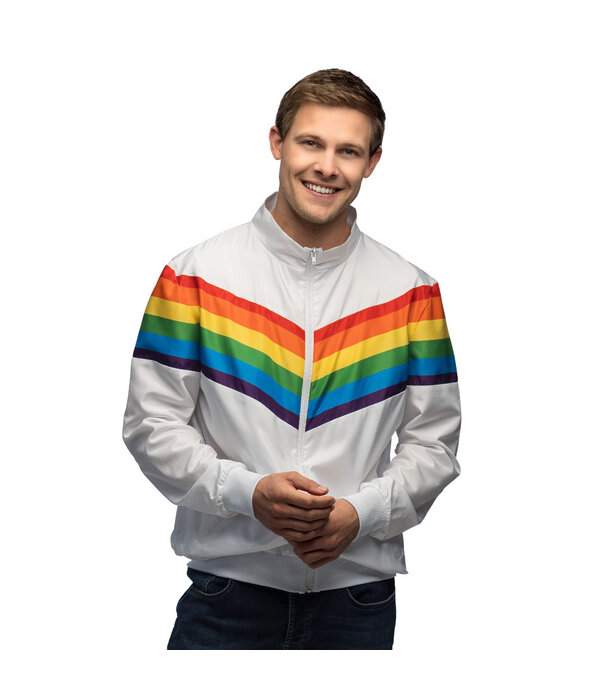 Trainingsjasje Vintage Rainbow Dude