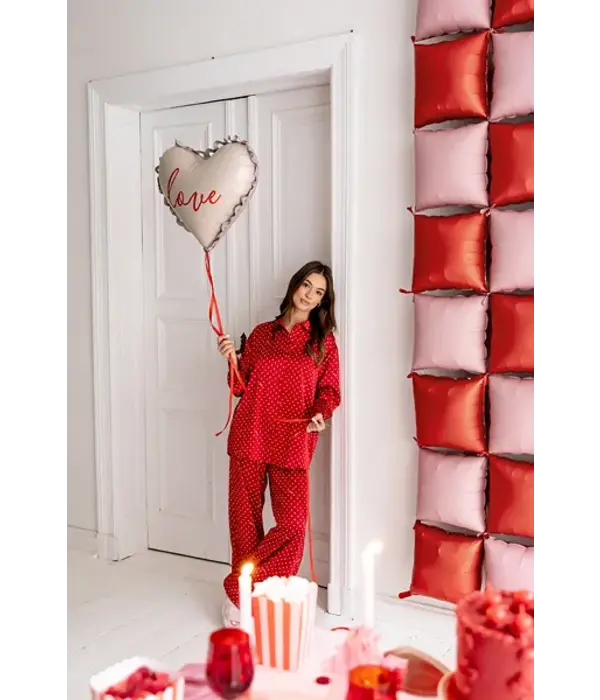 Folie Balloon Heart 'Love' (50x47cm)