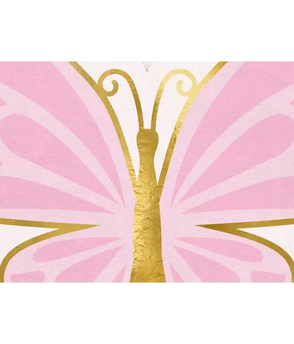 Vlinder Servetten Kleuren Mix (12st)