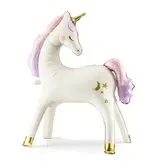 Folieballon Eenhoorn Beige Staand (95x86cm)