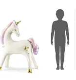 Folieballon Eenhoorn Beige Staand (95x86cm)