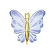 Folieballon Vlinder Blauw (69x69cm)