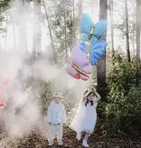 Folieballon Vlinder Blauw (69x69cm)