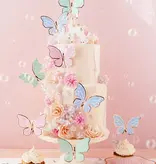 Cake Toppers Vlinders (9st)