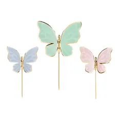 Cake Toppers Vlinders (9st)