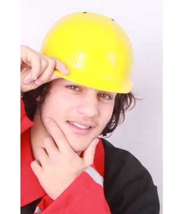 Verstelbare Bouwhelm Geel