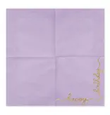 Happy Birthday Servetten Kleuren Mix (12st)