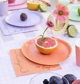 Happy Birthday Servetten Kleuren Mix (12st)