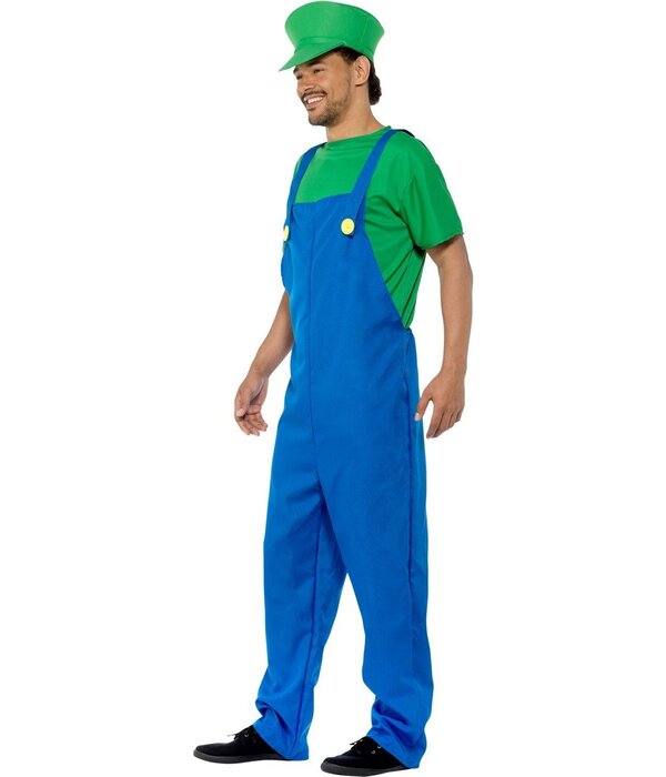 Loodgieter Kostuum Luigi Heren