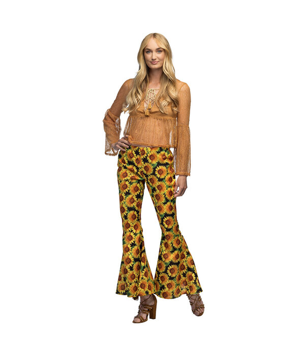 Flarebroek Sunflower Dames