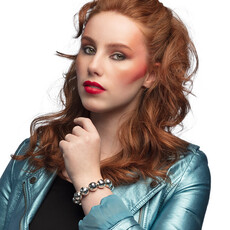 Armband Discoballen Zilver