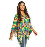 Poncho Hippie Tie Dye