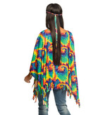 Poncho Hippie Tie Dye