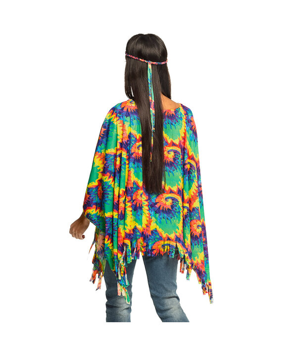 Poncho Hippie Tie Dye