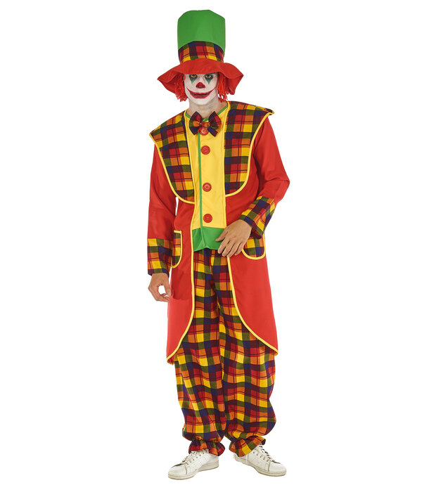 Clownskostuum Heren Bingo Bongo Premium
