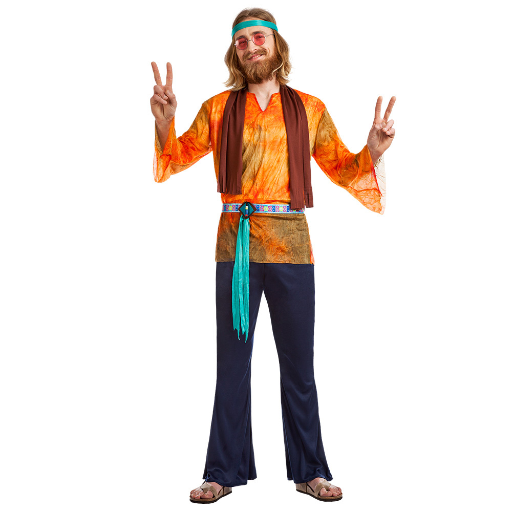 Hippie Kostuum Buzz Man afbeelding