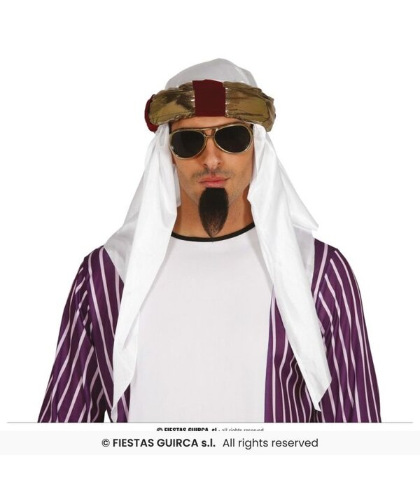 Tulband Arabische Prins Volwassenen