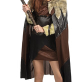 Vikingsjurk Met Cape Dames Alva