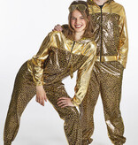 Trainingspak Luipaard Print Goud Vrouw Melinda