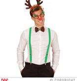 Rendier hoorntjes met strikje pailletten