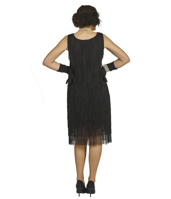 Charleston Jurk Zwart Lucille