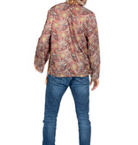 Hippie Shirt Elliot Bruin Heren