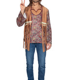 Hippie Shirt Elliot Bruin Heren
