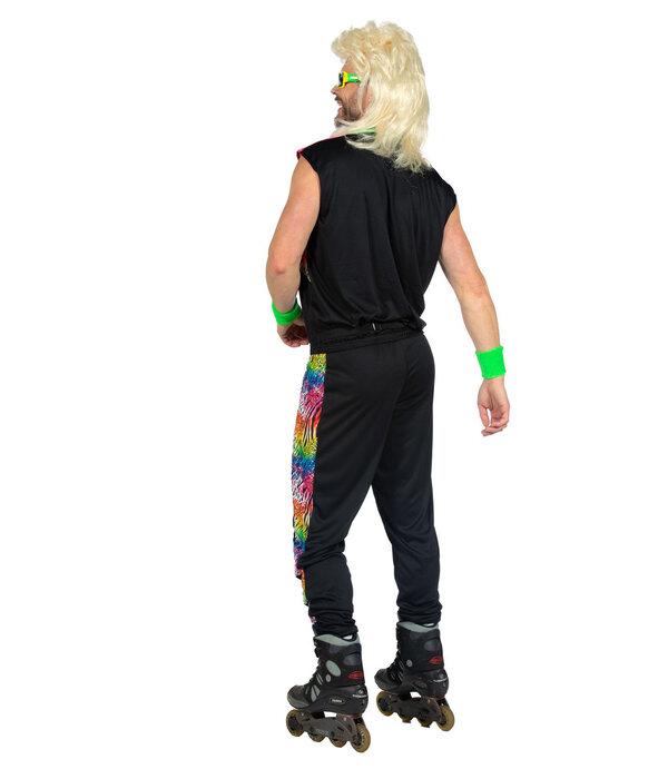 Party Outfit 80's tijger Heren