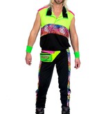 Party Outfit 80's tijger Heren