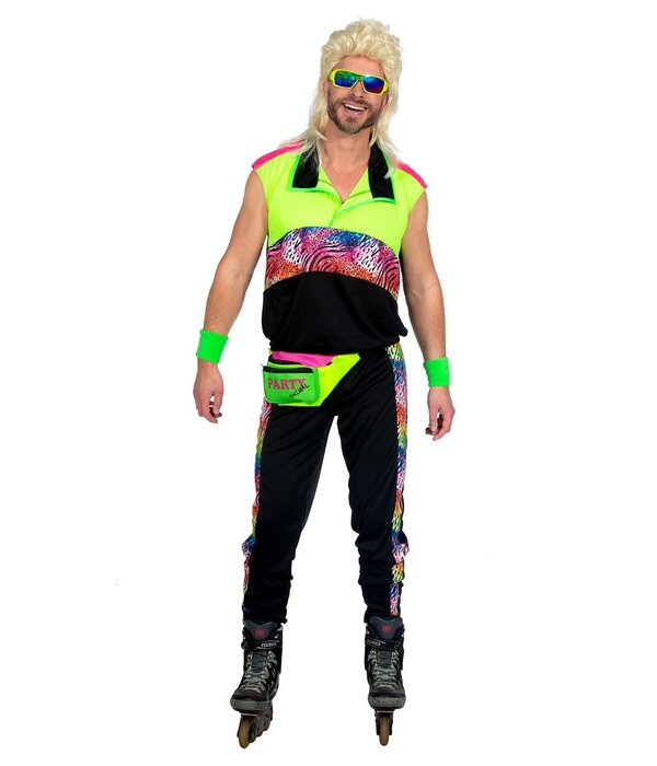 Party Outfit 80's tijger Heren