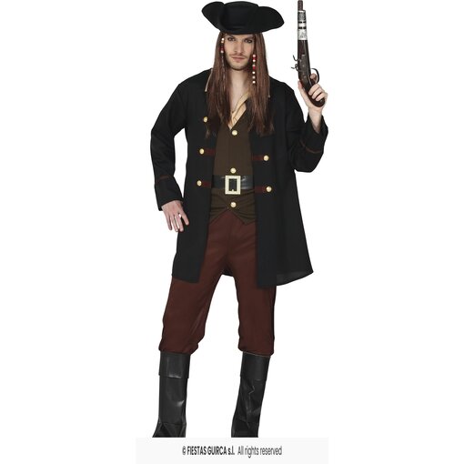 Piraat Kostuum Heren Morgan Black
