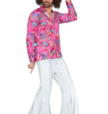 Roze Hippie Blouse Heren Spiral of Life