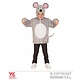 Hoodie vest pluche muis kind