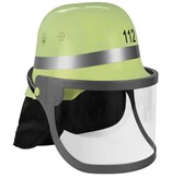 Brandweerhelm Verstelbaar Geel