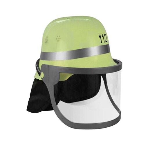 Brandweerhelm Verstelbaar Geel