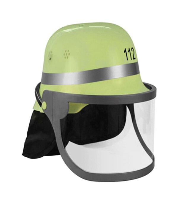 Brandweerhelm Verstelbaar Geel