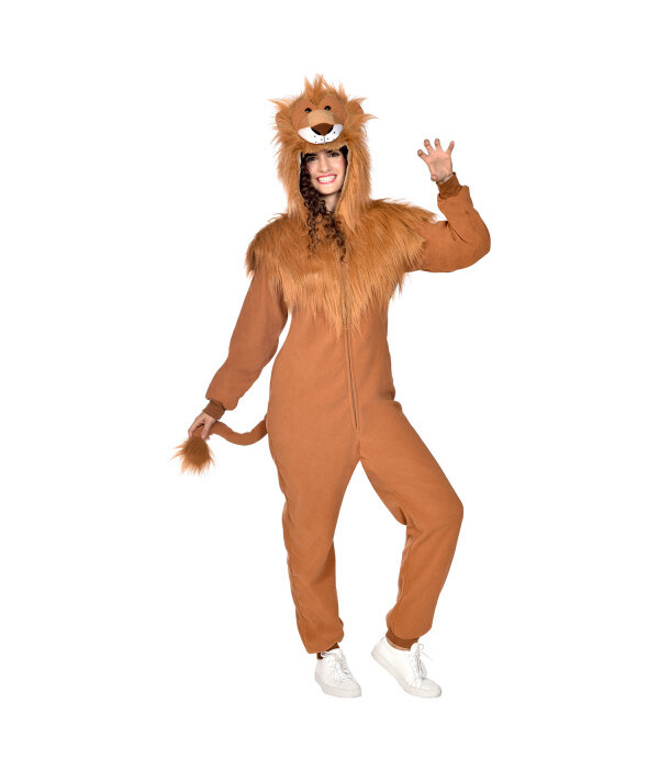 Leeuw Onesie Plush Volwassenen
