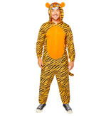 Tijger Onesie Met Capuchon Volwassenen