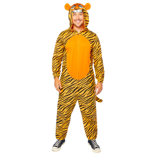 Tijger Onesie Met Capuchon Volwassenen