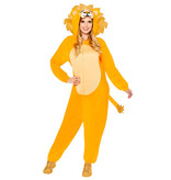 Onesie Leeuw Met Capuchon Volwassenen Lionel