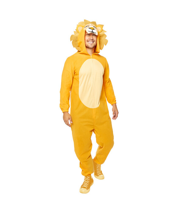 Onesie Leeuw Met Capuchon Volwassenen Lionel