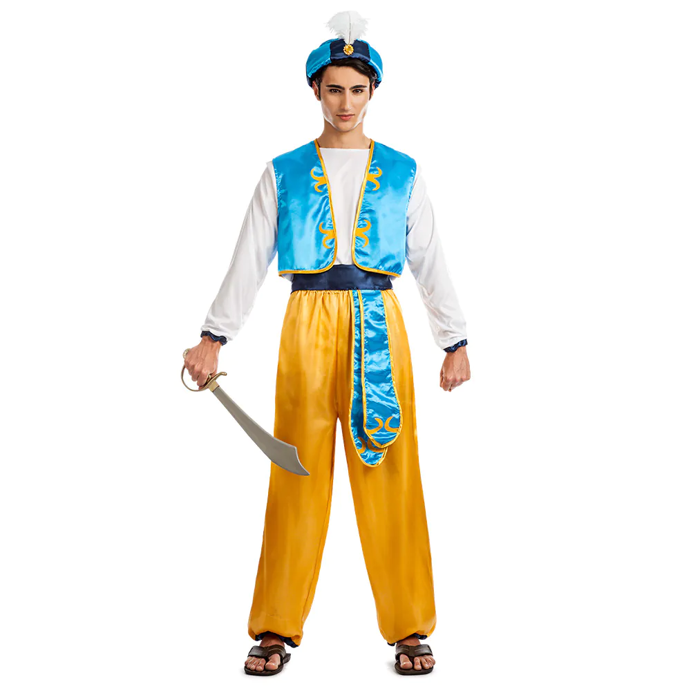 Boland - Kostuum Arabische prins Amir (XL) - Volwassenen - Sultan -