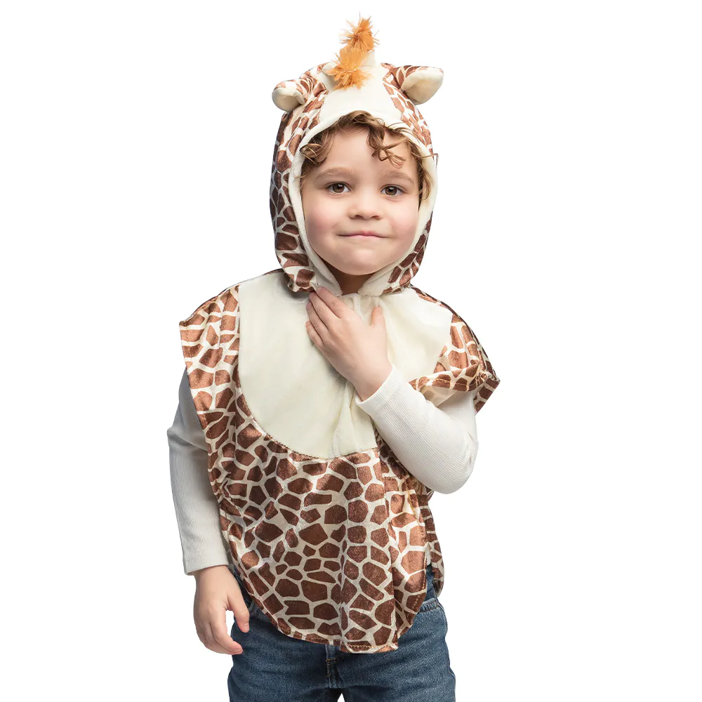 Poncho Giraffe Kind afbeelding