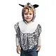 Pluche Kinderponcho Zebra