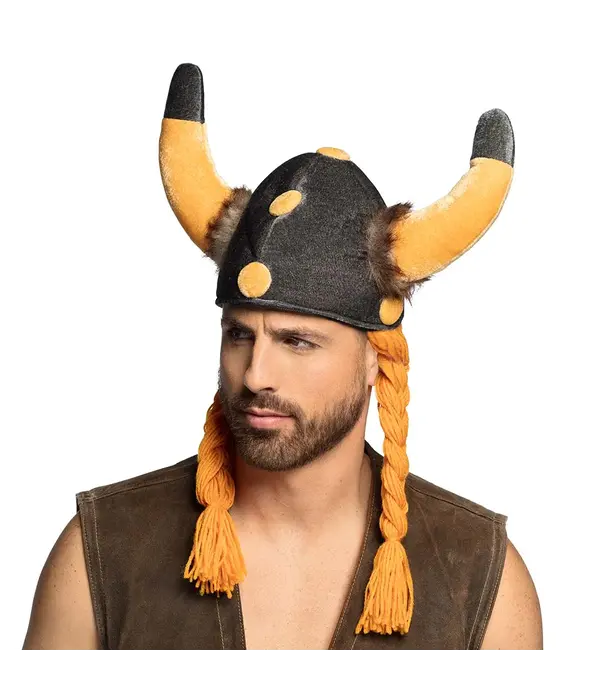 Vikinghoed Met Vlechten Galliër