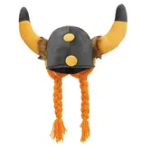 Vikinghoed Met Vlechten Galliër