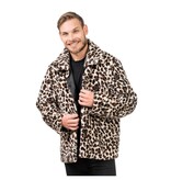 Luipaardprint Jas Heren