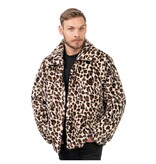 Luipaardprint Jas Heren