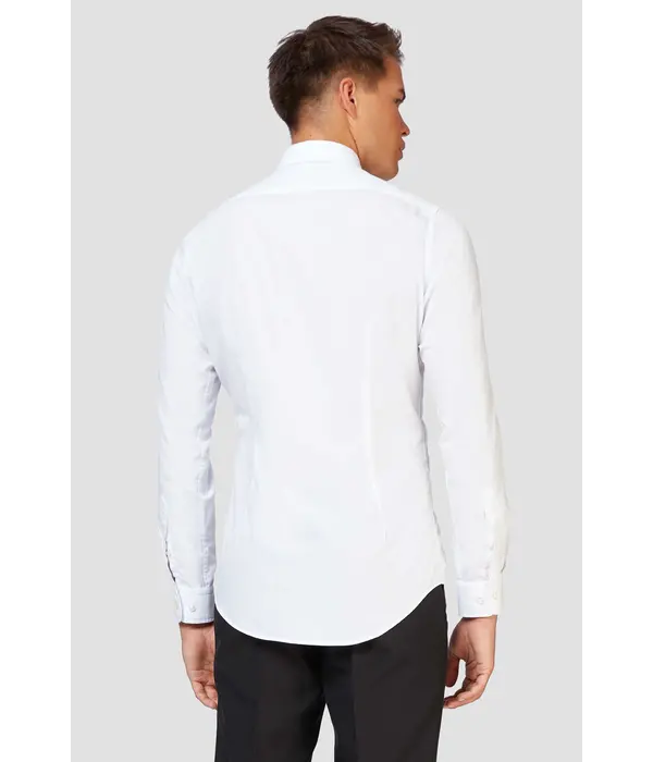 Opposuits Basic Overhemd Wit Heren